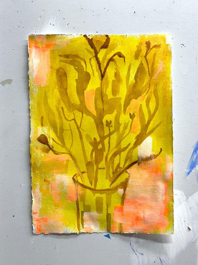 Yellow Flowers by Brian Frink, Image 1.
