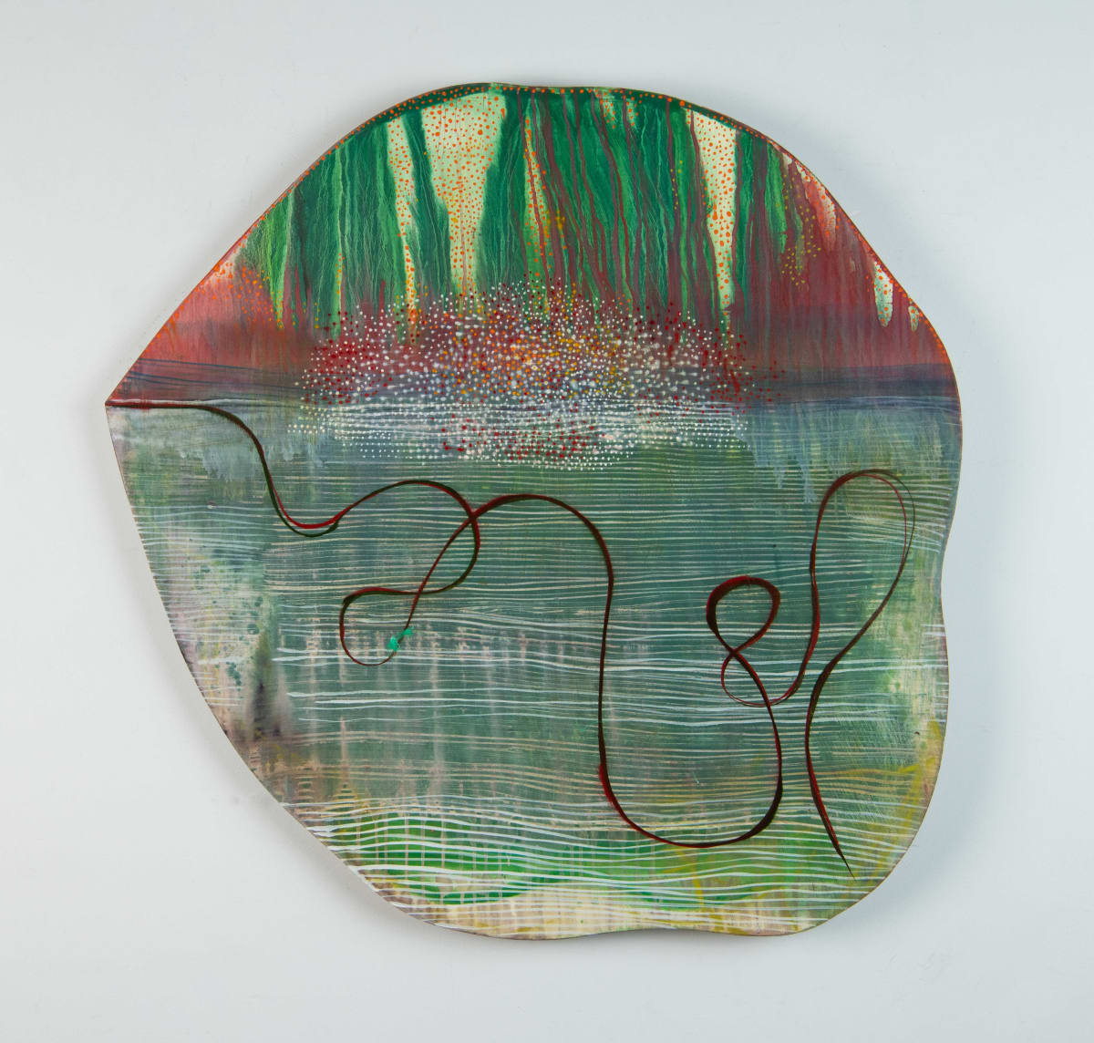 Cast Line by Brian Frink  Image: This work is available exclusively through James May Gallery, Milwaukee WI. 
