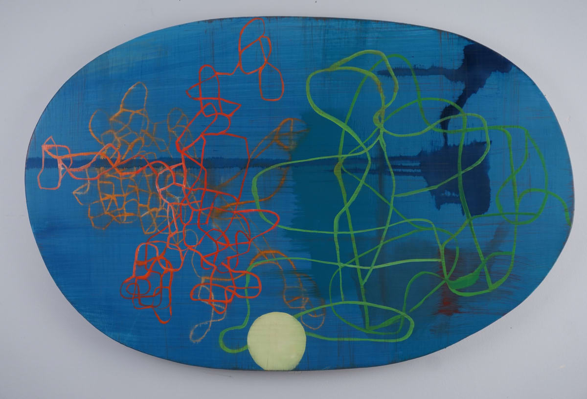 Pool by Brian Frink  Image: This painting is available for purchase from James May Gallery, Milwaukee, WI