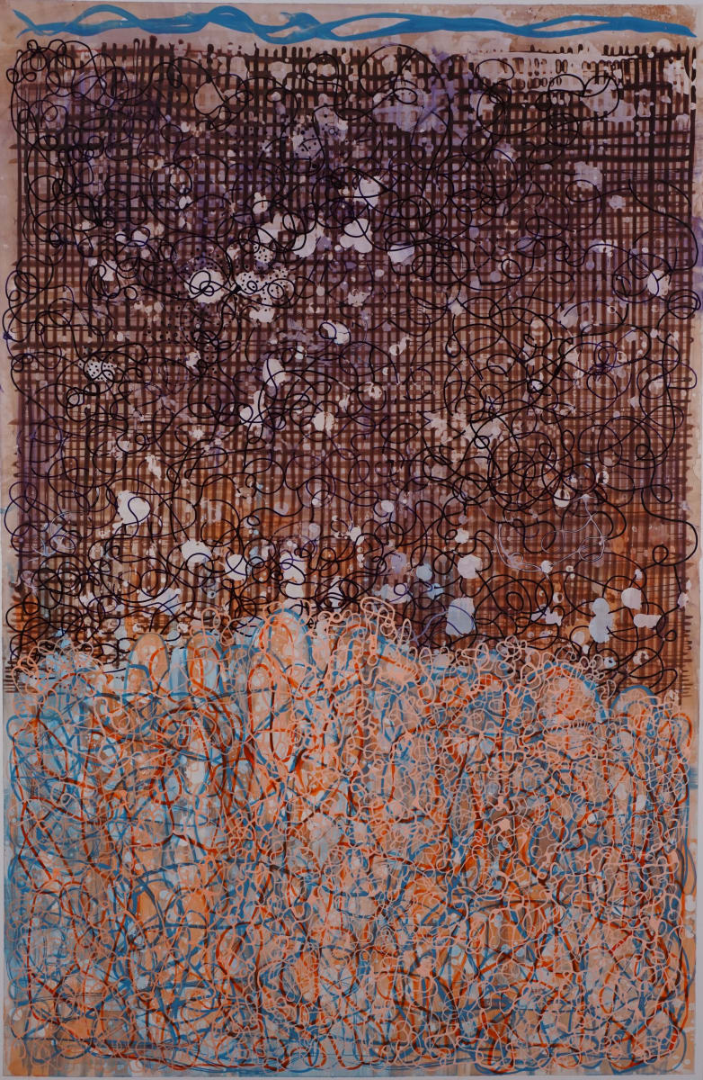 Wind  Image: This work was inspired by a week visit to Tulum, Mexico.  We hung out on the beach a lot.  