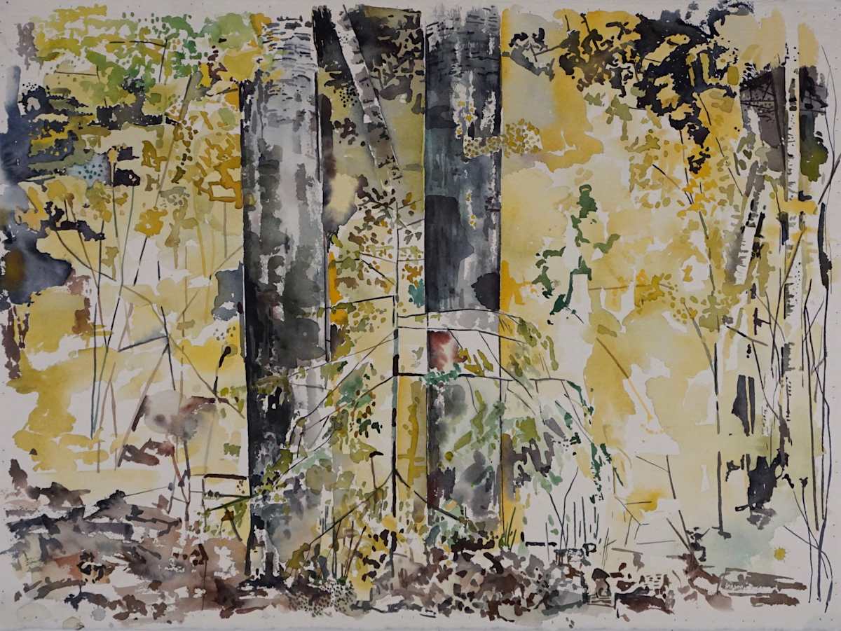 Two Trees by Brian Frink, Image 1.