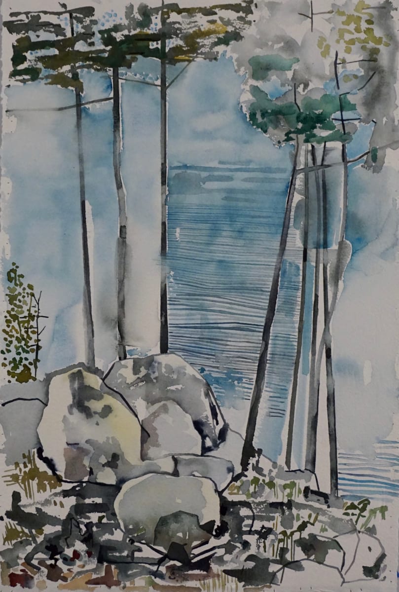 Rocks, Trees and Water 
