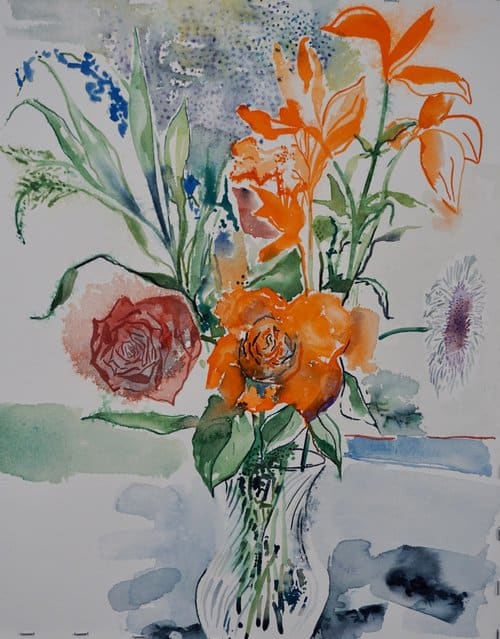 Flowers with more Orange by Brian Frink, Image 1.