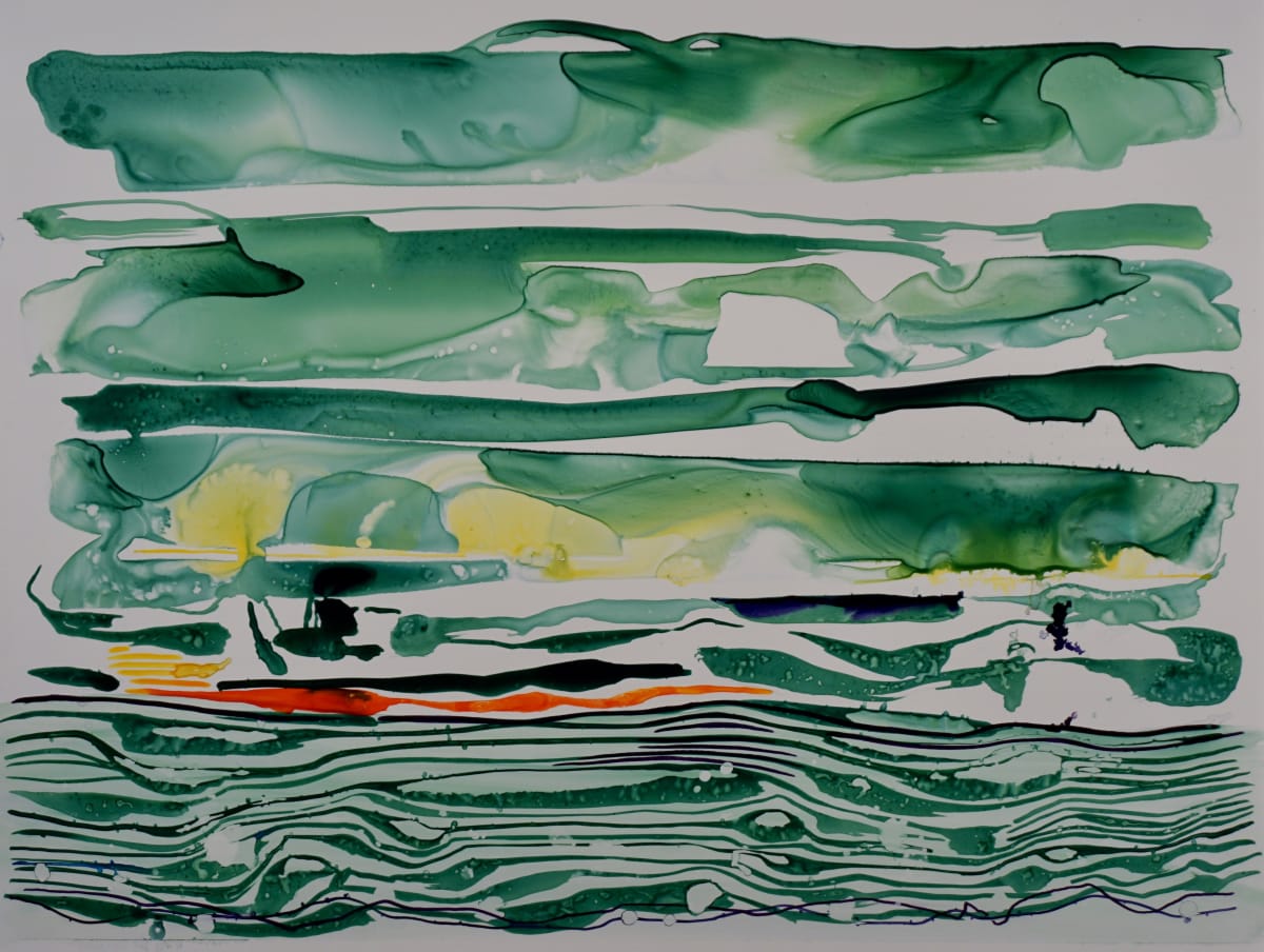 Green Water/Reflection by Brian Frink, Image 1.