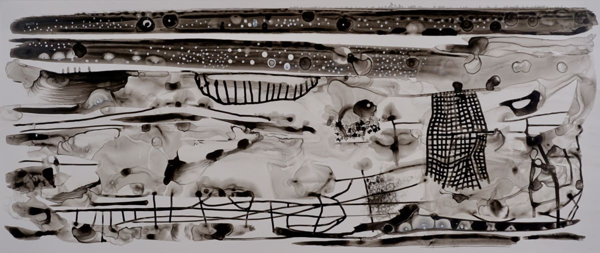 Boat and Net at Night by Brian Frink, Image 1.