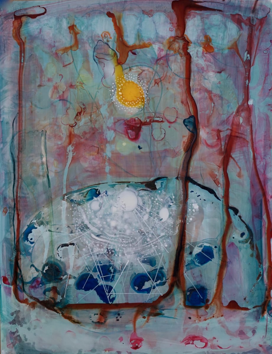 Cosmic Pool by Brian Frink  Image: This work is available at James May Gallery, Milwaukee, WI