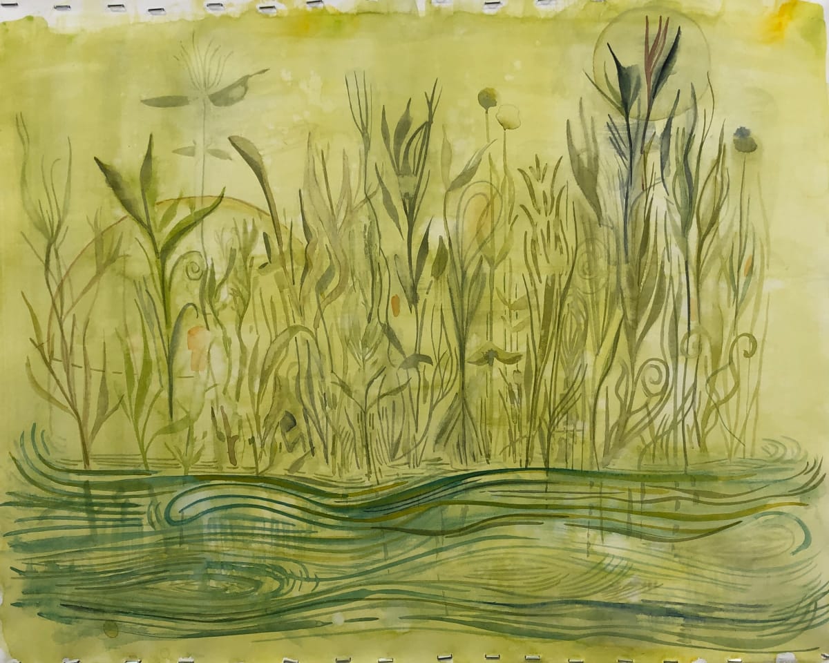 Garden by River by Brian Frink, Image 1.