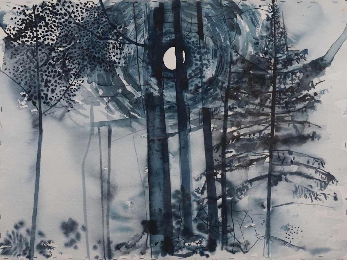 The Moon Dissolves Everything, Image 1.