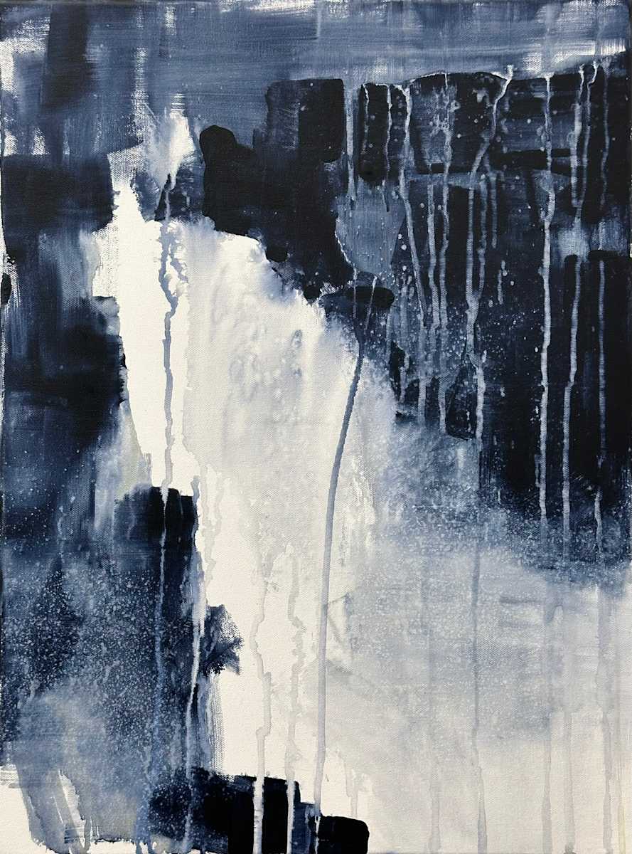 Dark Waterfall by Brian Frink 