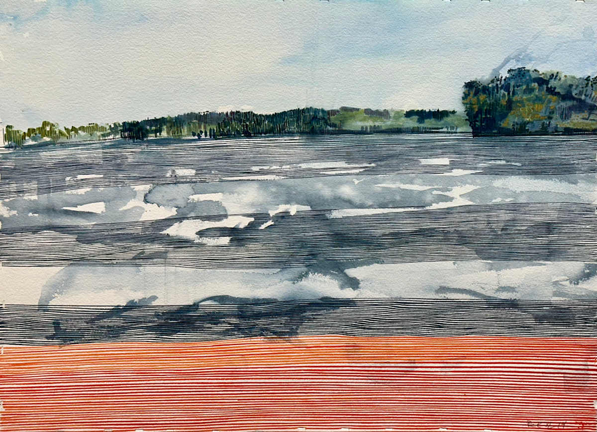 Memory of Water/Island by Brian Frink, Image 1.