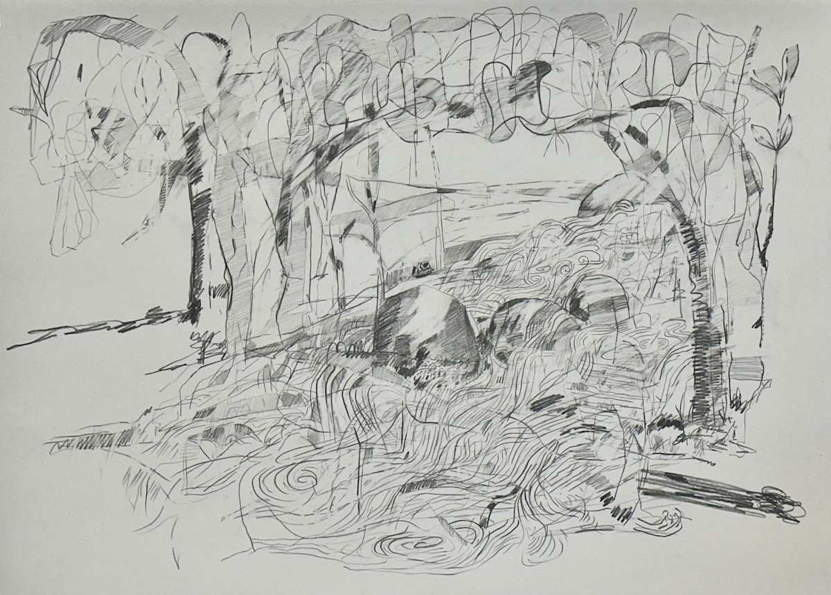 Corot Study: Creek in Spearfish by Brian Frink, Image 1.