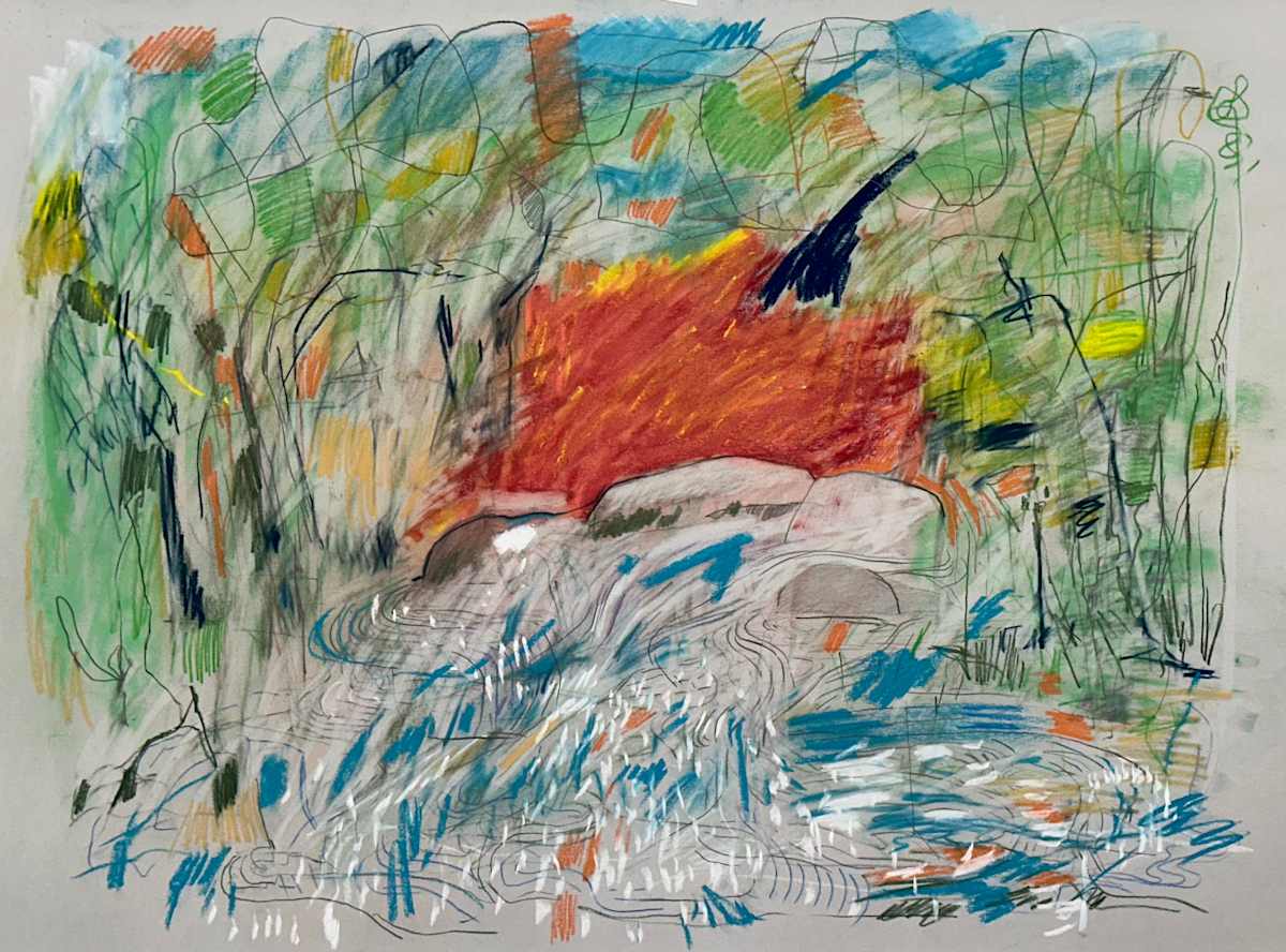 Corot Study: Creekside, Spearfish, SD by Brian Frink, Image 1.
