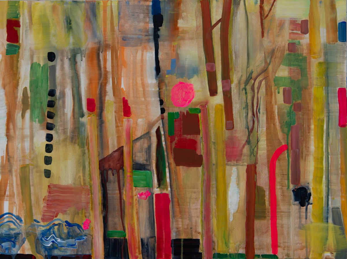 Cabin by the River/Pink Sun by Brian Frink, Image 1.