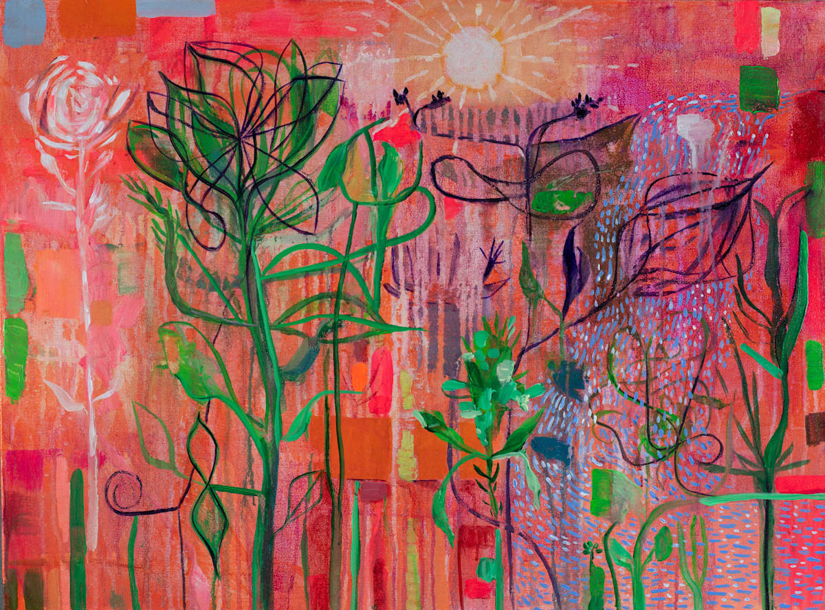 Small Waterfall Near Garden by Brian Frink, Image 1.