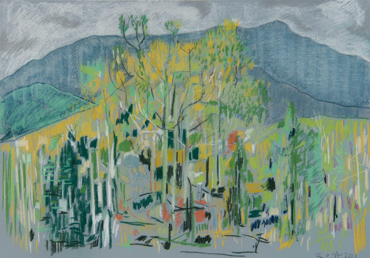 Tavá and Aspens by Brian Frink 