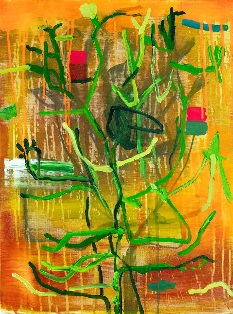 Vines and Flowers by Brian Frink 