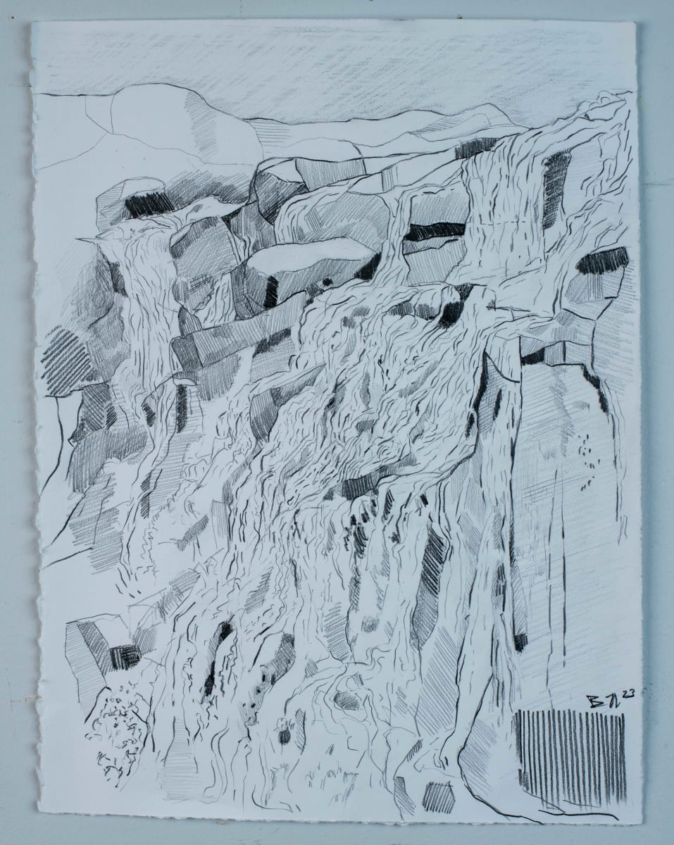 Waterfall Study by Brian Frink, Image 1.