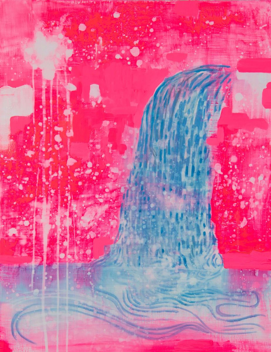 Winter Waterfall by Brian Frink 