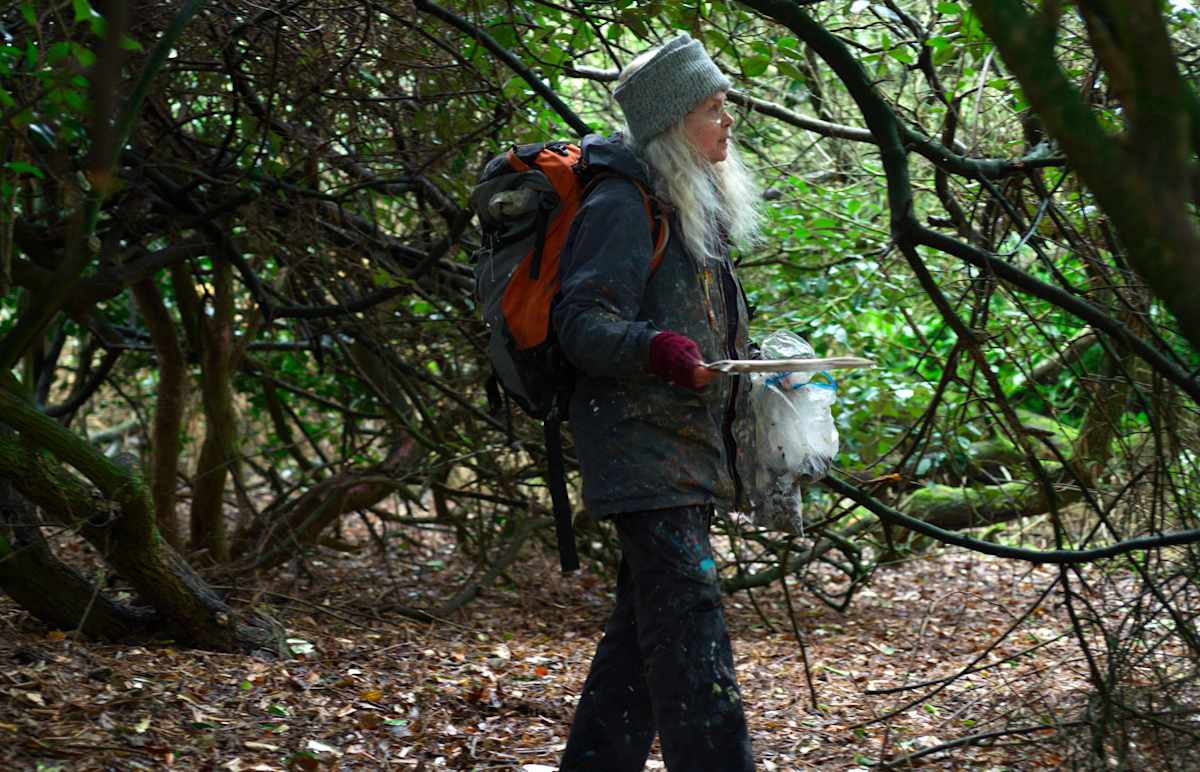 MATERIAL PRACTICE = SPIRITUAL PRACTICE  Frances Hatch by Frances Hatch  Image: photo: Tom Hanmer