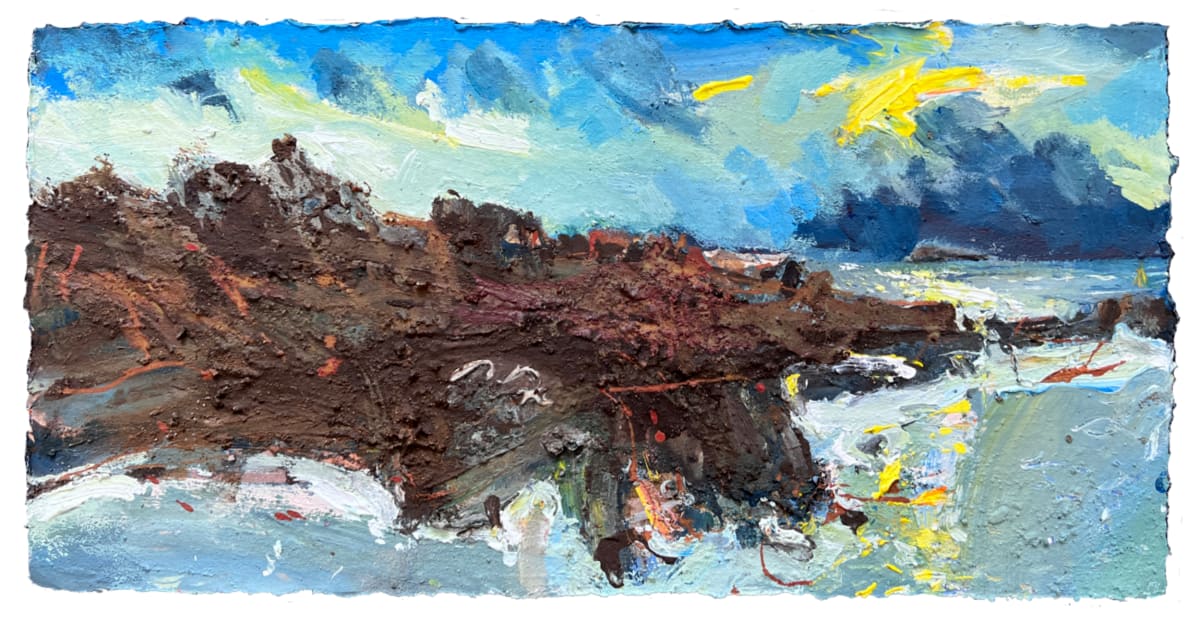 RISING TIDE.  Houmet Paradis, Guernsey by Frances Hatch 