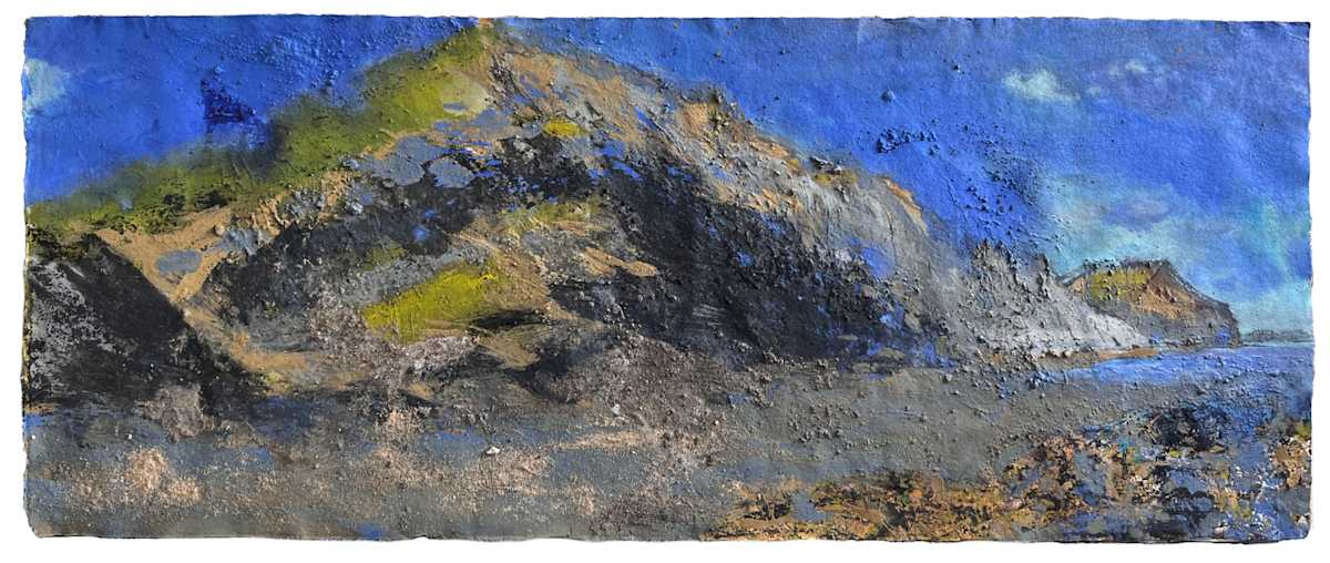Cobalt Charcoal,  Dawn, Charmouth, Dorset by Frances Hatch, Image 1.