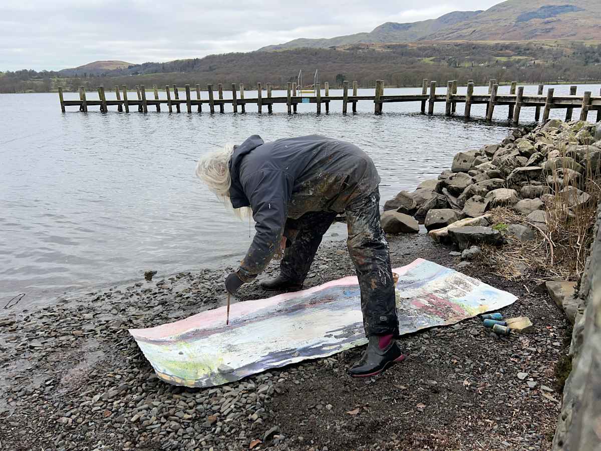 Hero image for OF TRUTH OF WATER Collection. Works made around Coniston Water in Cumbria..