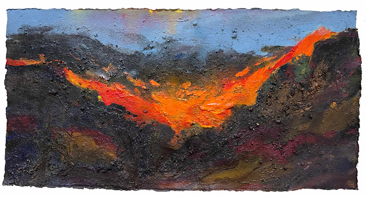 COPPERED MOUNTAIN. LOW  CLOUD. Dawn. Coppermines Valley, Coniston, Cumbria. by Frances Hatch, Image 2.