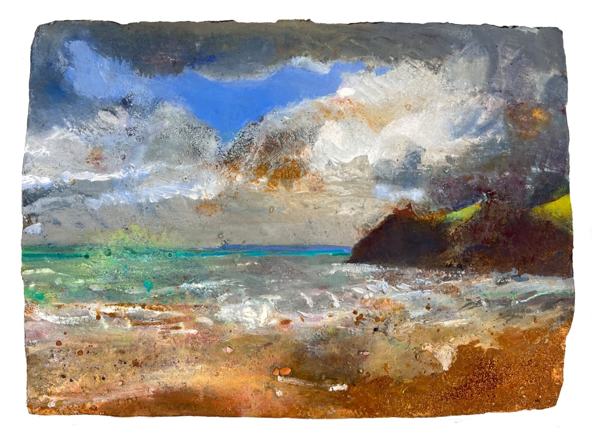 DEVON  BLUE DISTANCE. Eype, Dorset. by Frances Hatch, Image 1.