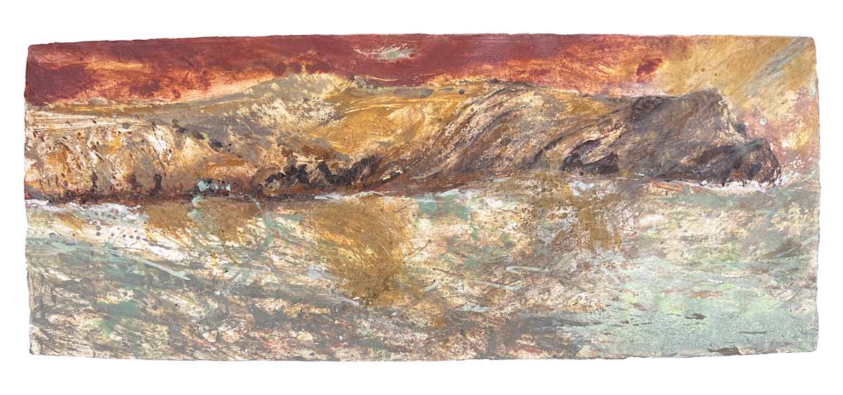 East to West Horn  Lulworth Cove, Dorset (lhs of diptych) by Frances Hatch, Image 3.