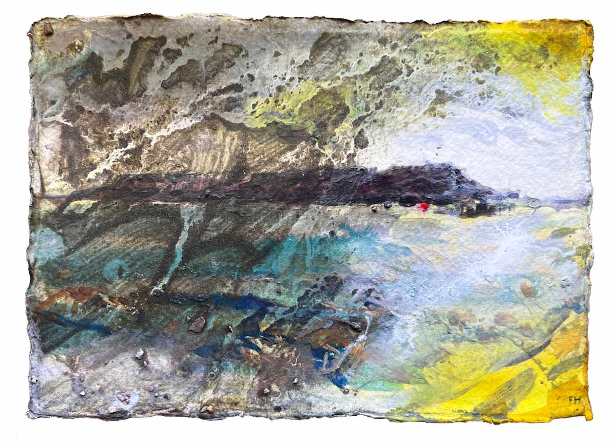 Swift-Moving Weather. Portland from Ringstead by Frances Hatch, Image 1.