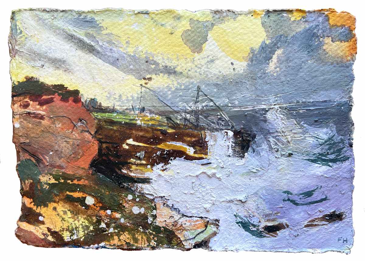 Winter Solstice Dawn. Portland Bill by Frances Hatch, Image 2.