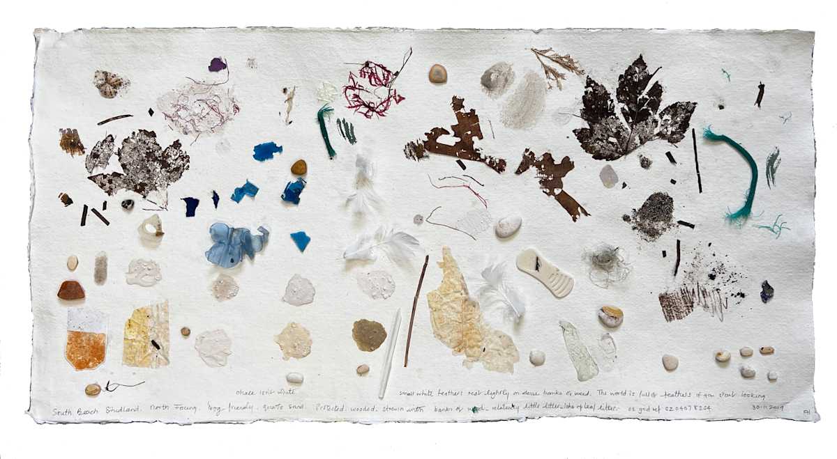 Old Harry to South Beach, Studland, Dorset Palette 30.01.2019 by Frances Hatch, Image 1.