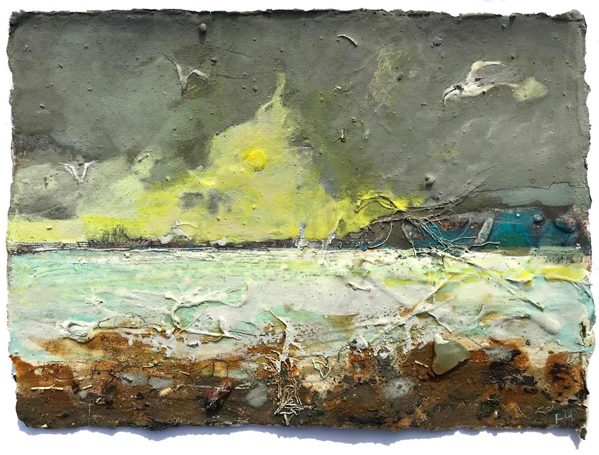 TERNS ARE BACK. Portland Harbour by Frances Hatch, Image 1.