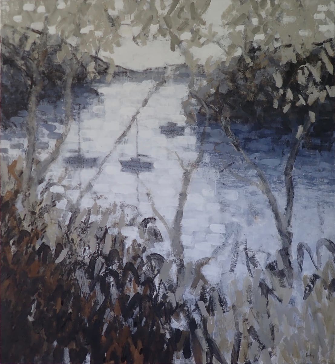 Harbour foreshore by Peter Finlay 