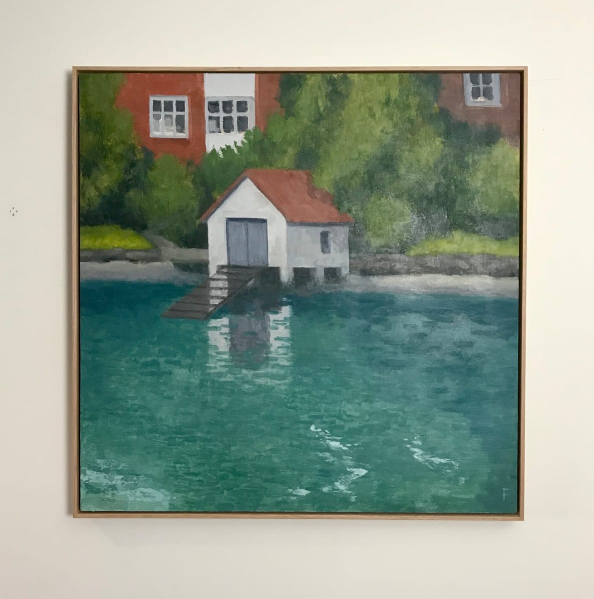 Boatshed by Peter Finlay 