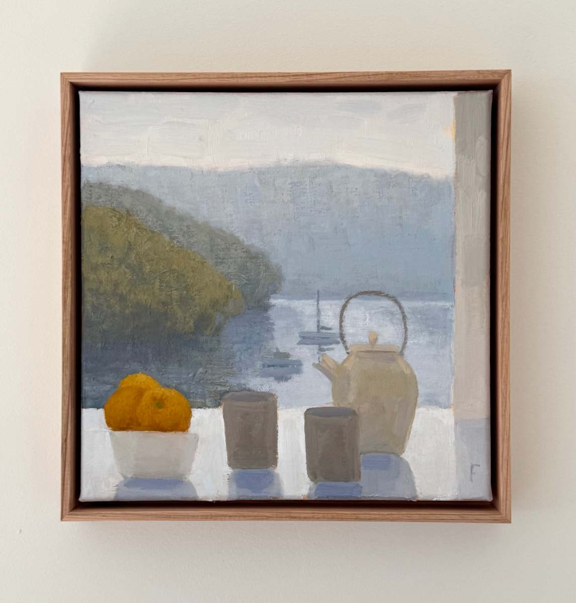 Morning tea on the bay by Peter Finlay 