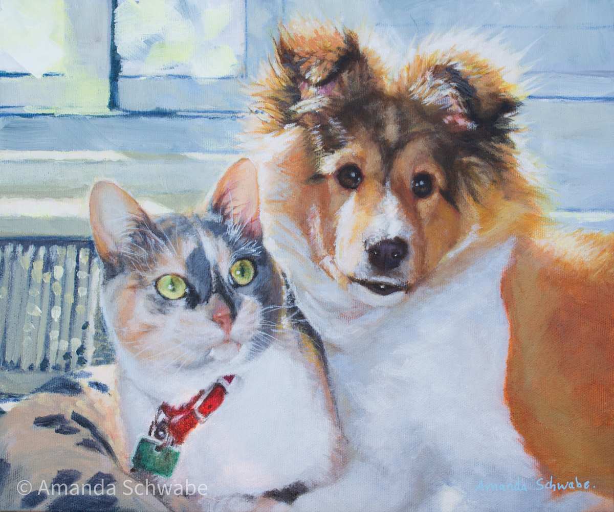 Puppy Fluff by Amanda Schwabe, Image 1.