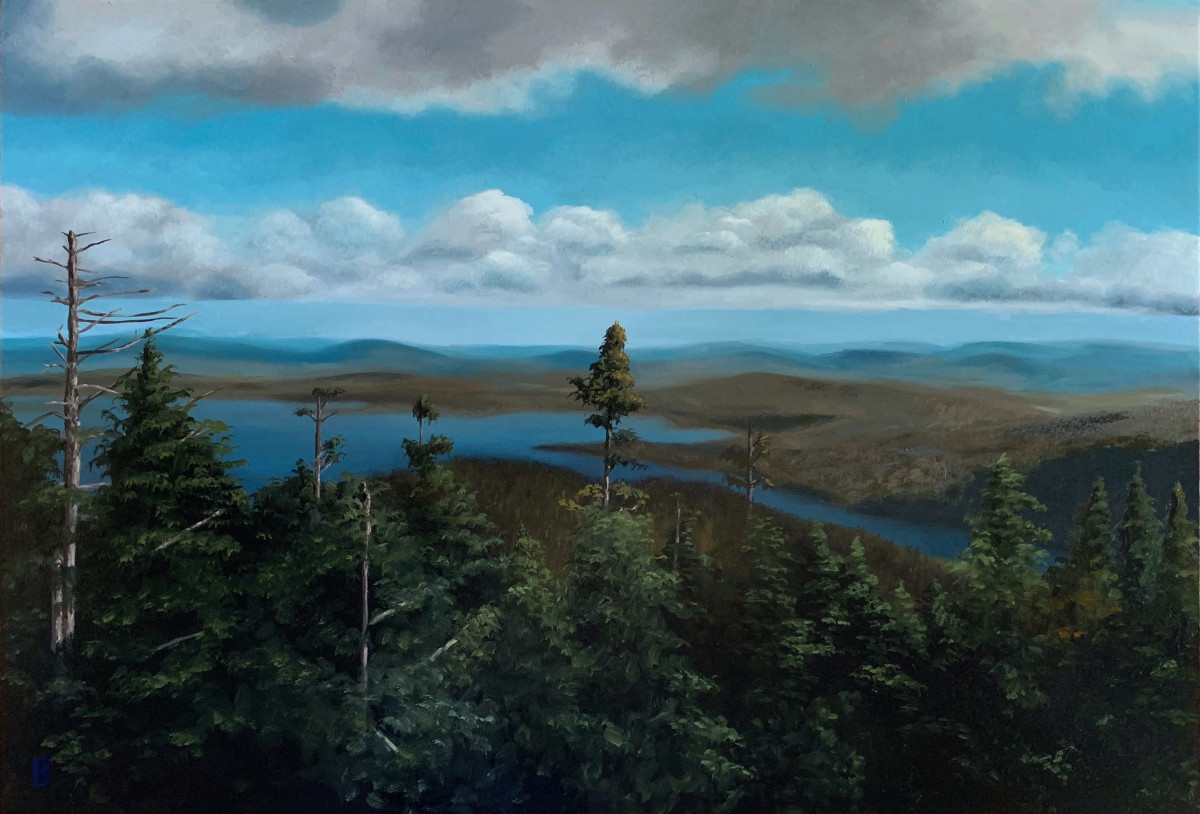 Flagstaff Lake, Maine by Paul Beckingham 