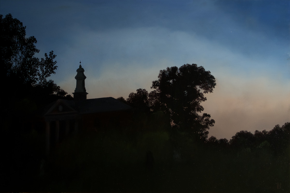 Metropolitan Hospital Sunset by Paul Beckingham 