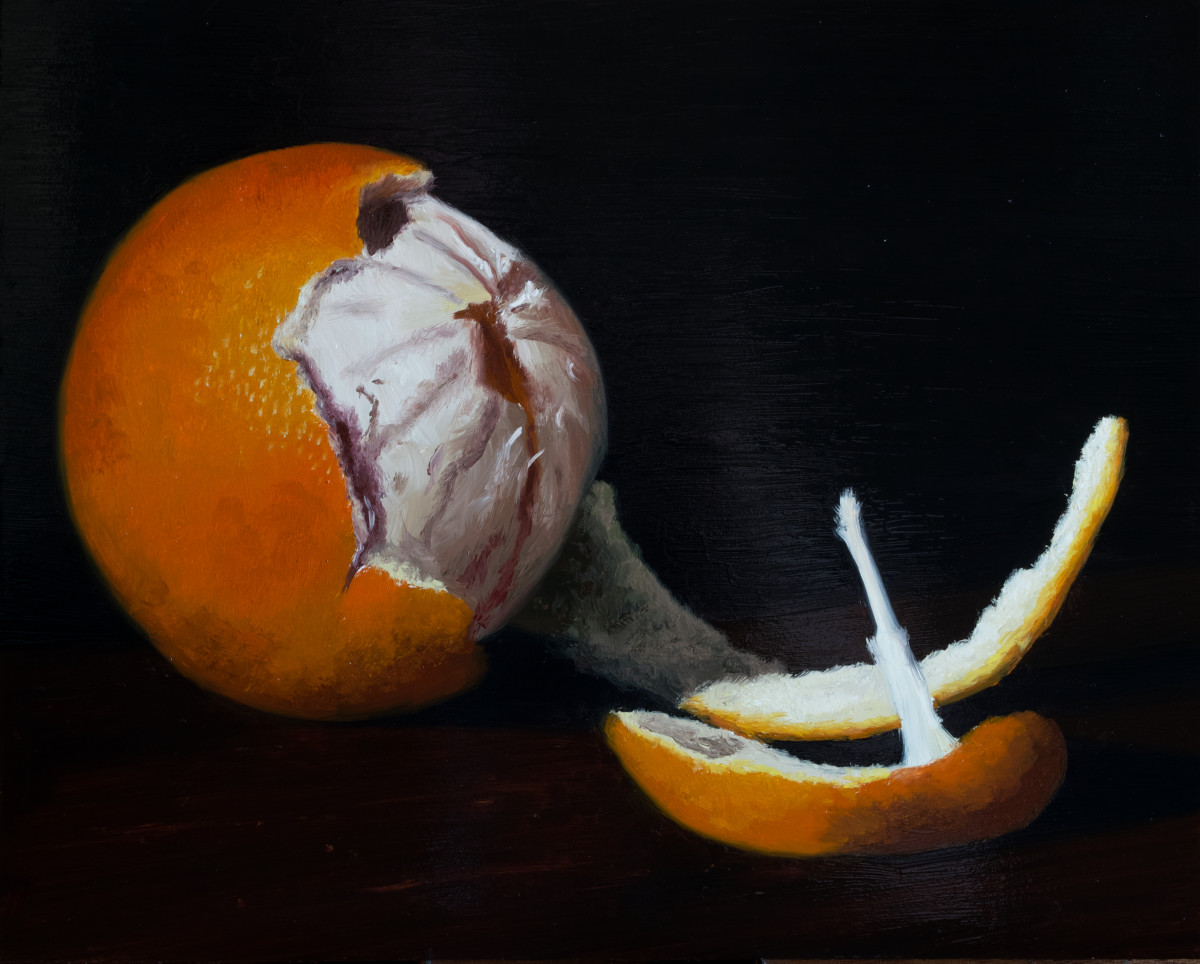 Peeled Blood Orange by Paul Beckingham 