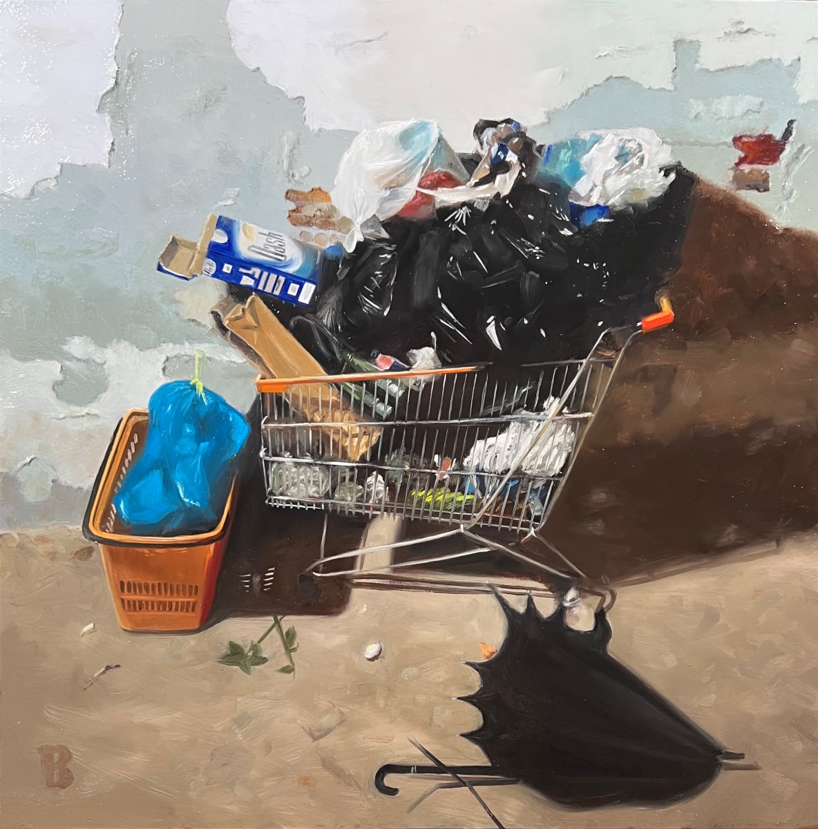 Trash - Montevarchi by Paul Beckingham 
