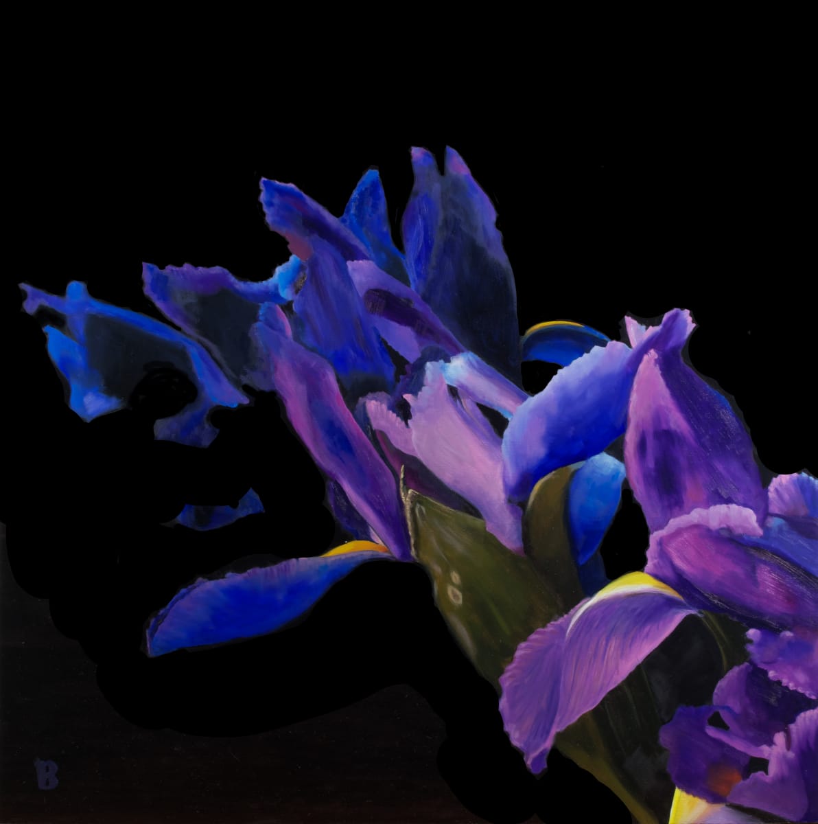 Irises II by Paul Beckingham 