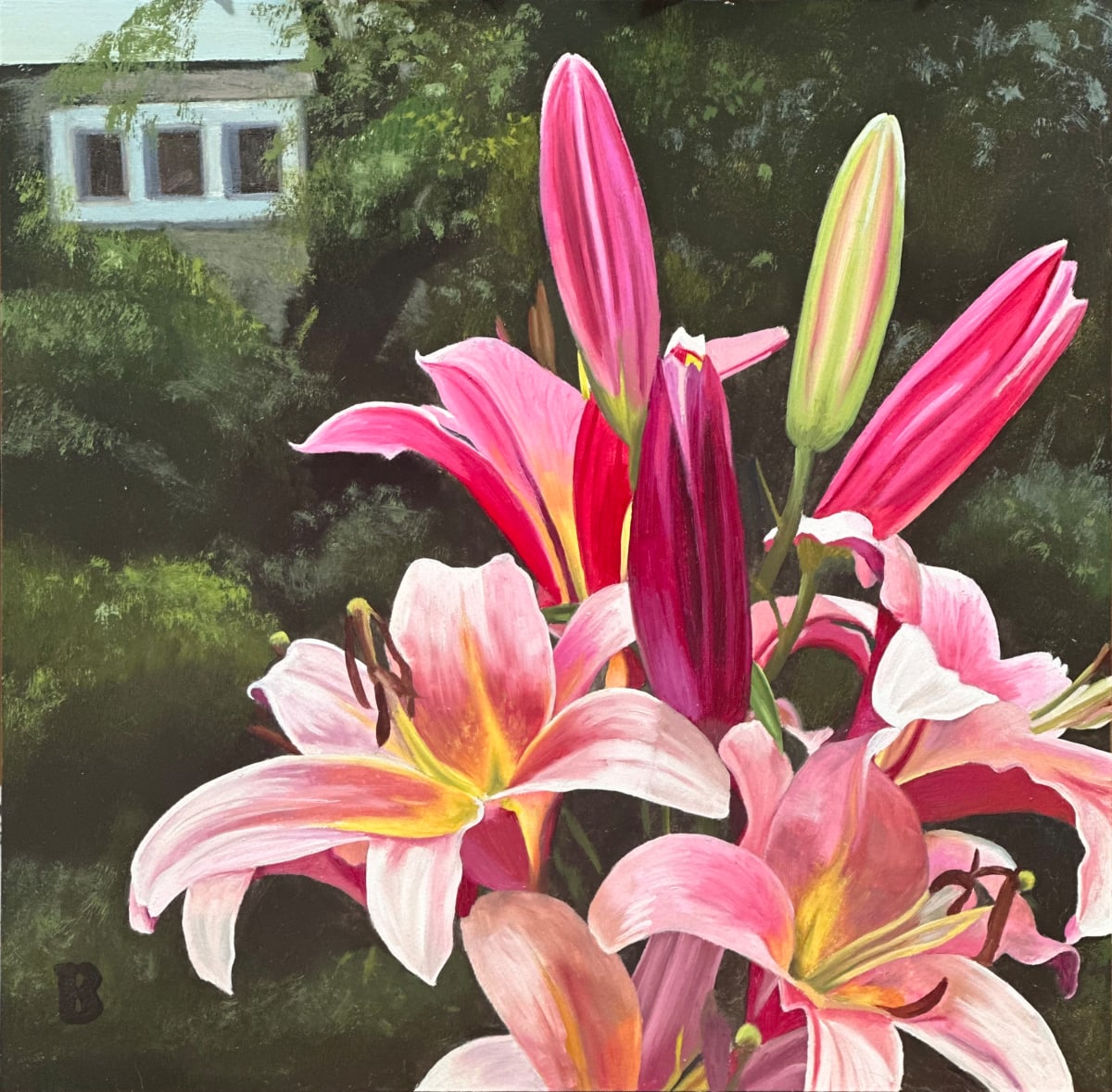 Pink Lily by Paul Beckingham 