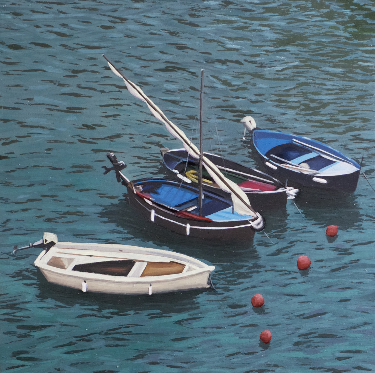 Vernazza Boats by Paul Beckingham 