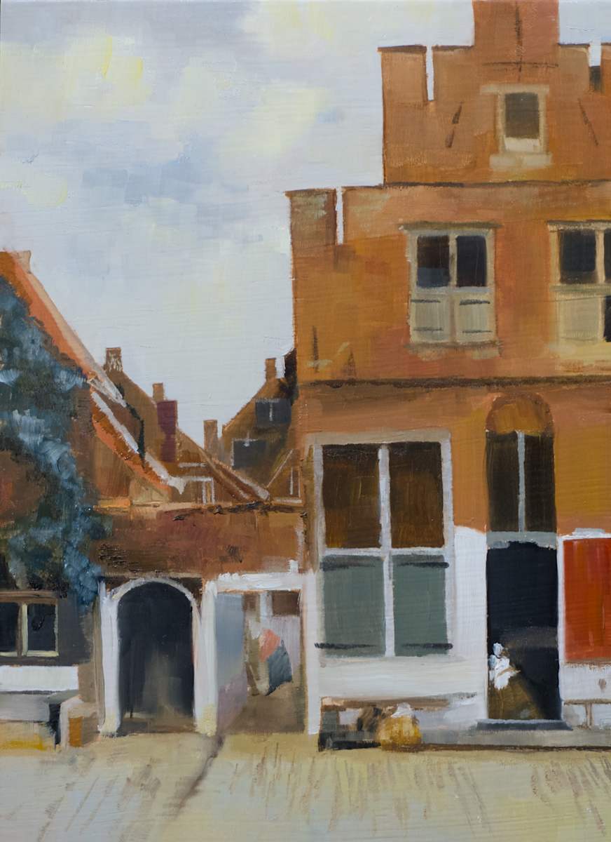 The Little Street (after J. Vermeer) by Paul Beckingham 