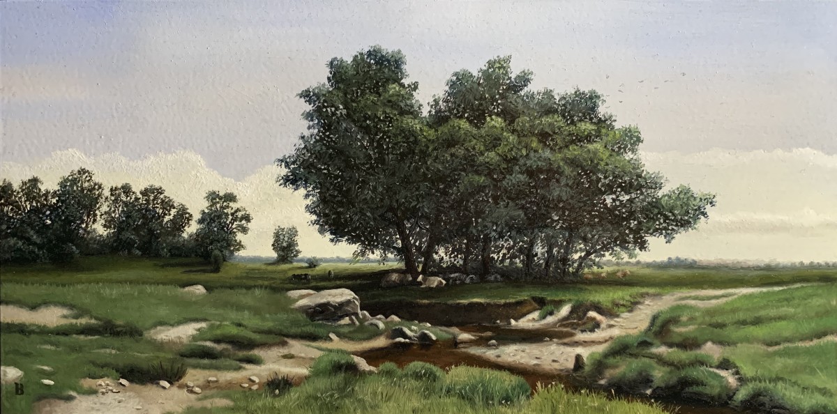 Oaks (after Ivan Shishkin) by Paul Beckingham 