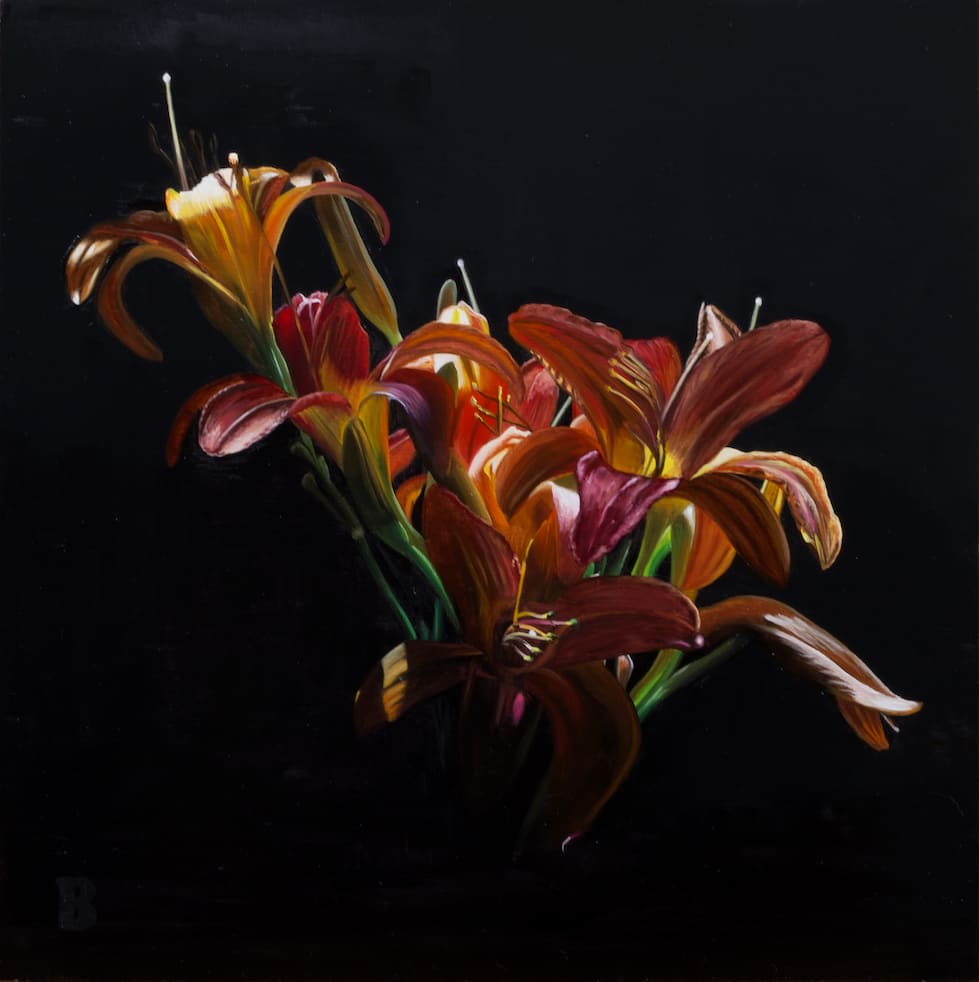 Garden Lillies by Paul Beckingham 