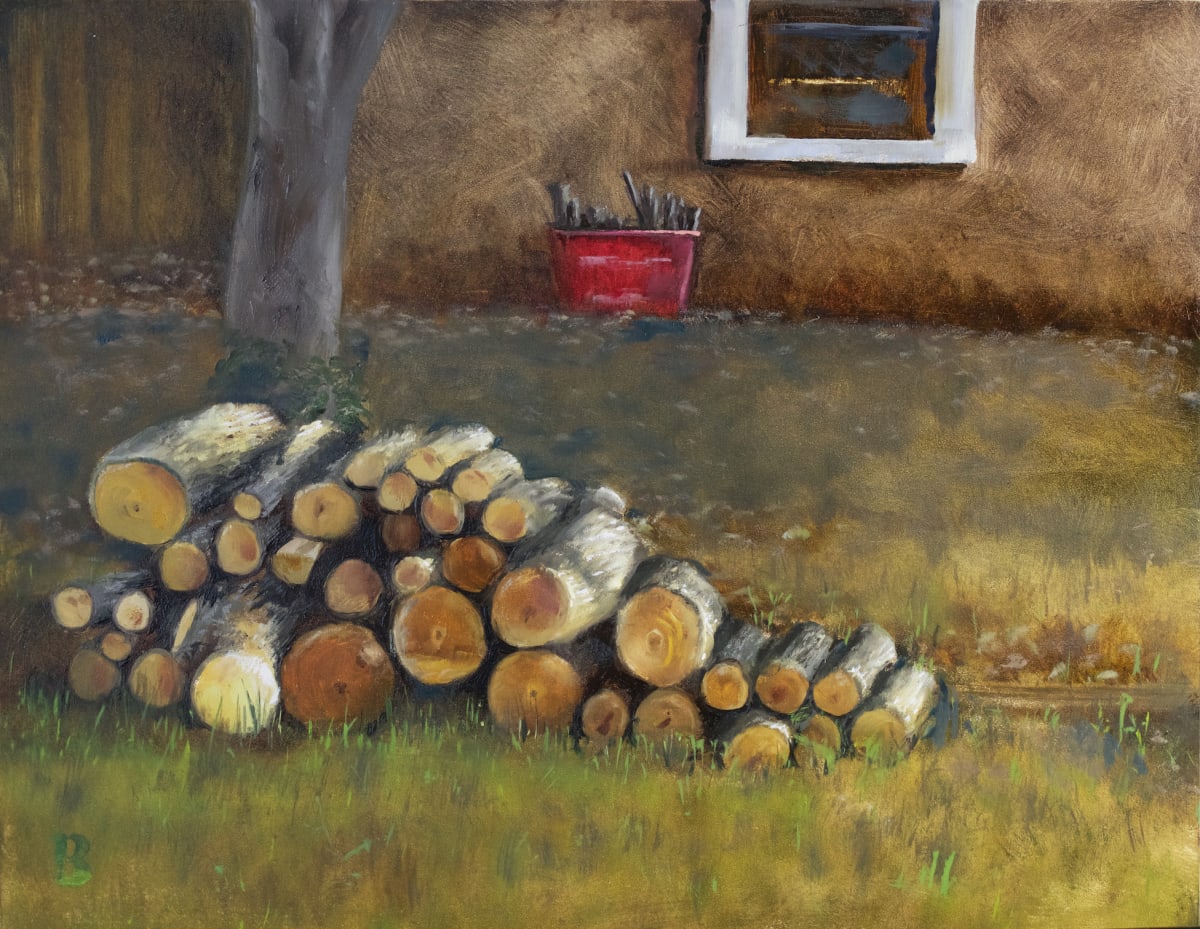 Woodpile by Paul Beckingham 