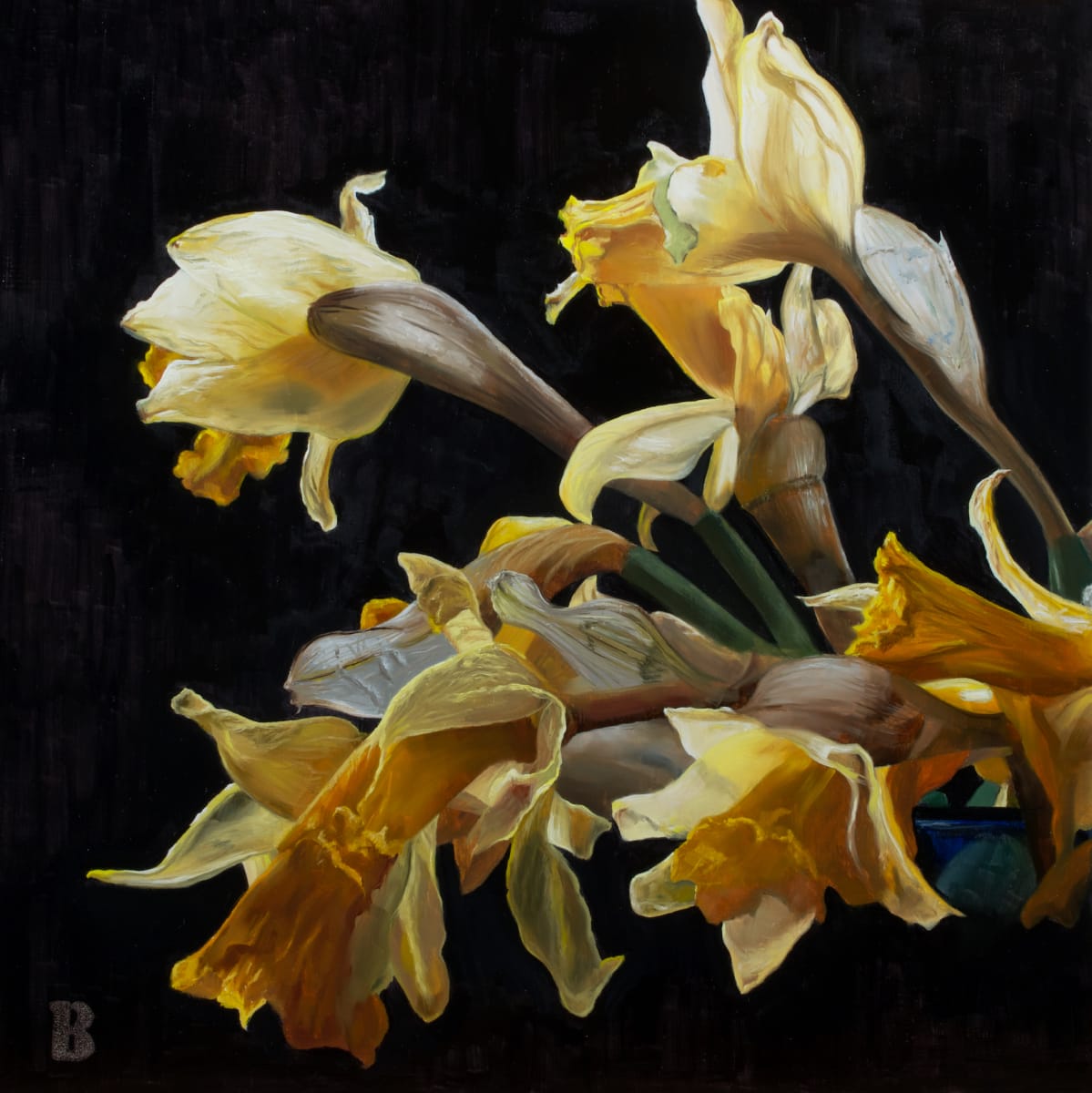 Spent Daffodils by Paul Beckingham 