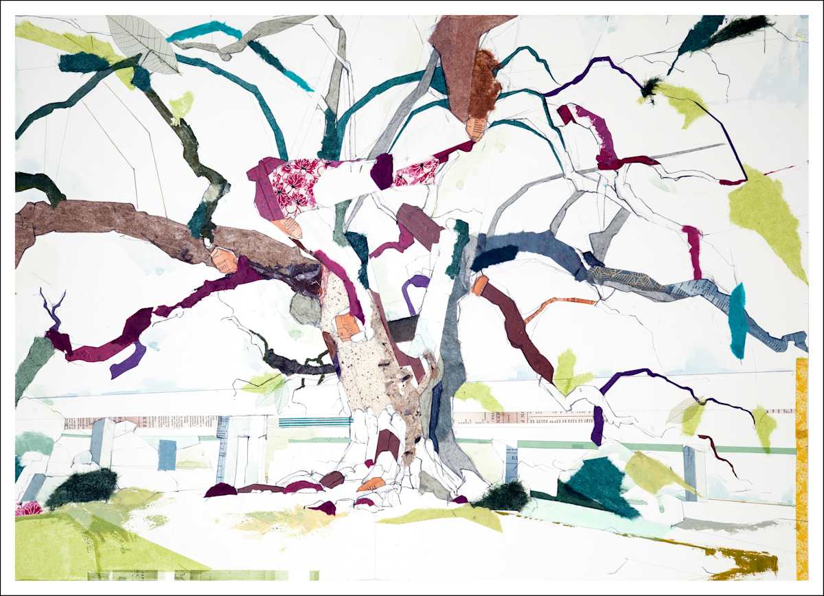 Eminent Domain I Grosse Tete Oak, 2018 by Jill Lear, Image 1.